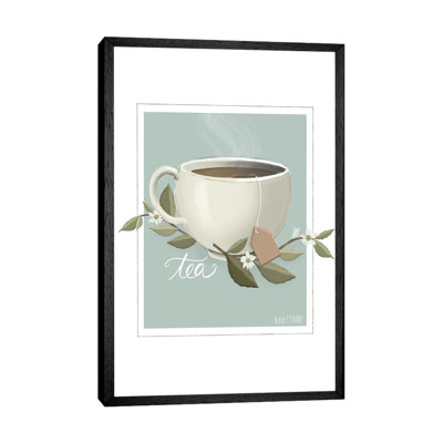 Botanical Tea 1 Piece Painting on Canvas