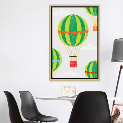 " In the Air Hot Air Balloons " Graphic Art Print