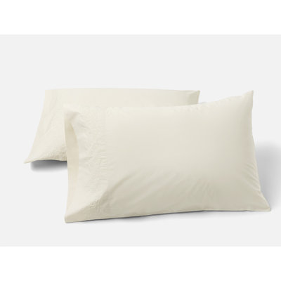 Refined Organic Percale Pillowcase Set