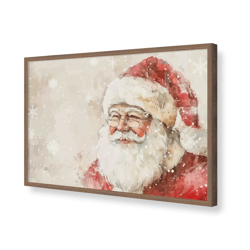 Reproduction d'art «Jolly Glow», 12 po x 16 po, Noyer