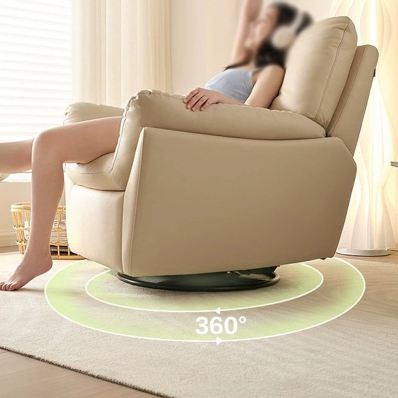Ergonomic recliner technology cloth Fabric, Cream