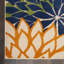 Tapis intérieur/extérieur Alsaedi floral vert/bleu/orange-1240071293