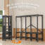 Penderie portative 74,8 "avec housse anti-poussière - Organisateur de rangement autoportant avec tablettes et espace de suspension,-631278081
