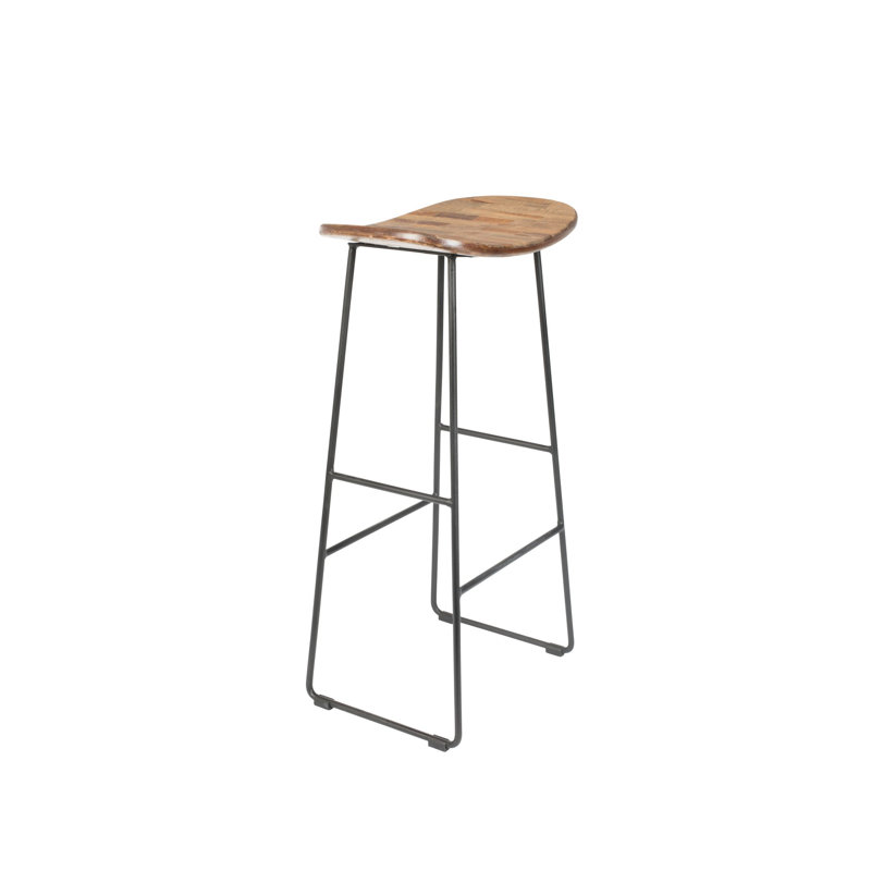 Tangle Solid Wood Counter & Bar Stool, Bar Stool (30" Seat Height), Natural
