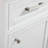 Hermes 19 " W Freestanding Standard Free Standing 1 Single Vanity Bathroom Vanity With Carrara Marble Top-489654