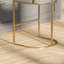 Tabouret de bar moderne avec similicuir durable et base en métal robuste