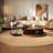 Light luxury high-grade retro coffee table