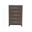Commode 5 tiroirs, commode de chambre à coucher, armoire d'appoint