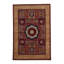 Aryana Wool Oriental Area Rug in Red