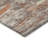 Machine Washable Indoor/Outdoor Xhevrie Terracotta Rug-1928883715