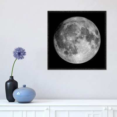 Full Moon 1 Piece Wall Art on Canvas
