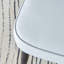 Chaises de salle à manger modernes et minimalistes, dossier incurvé en polyuréthane gris clair et coussins de siège, pieds de chaise en métal galvanisé, convient aux restaurants, aux chambres et aux salons. Un ensemble de 4 chaises