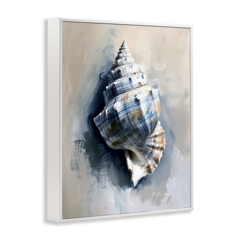  Art classique, estampe numérique sur coquille d'océan par Petal Prints Design, H 14 po x l 11 po