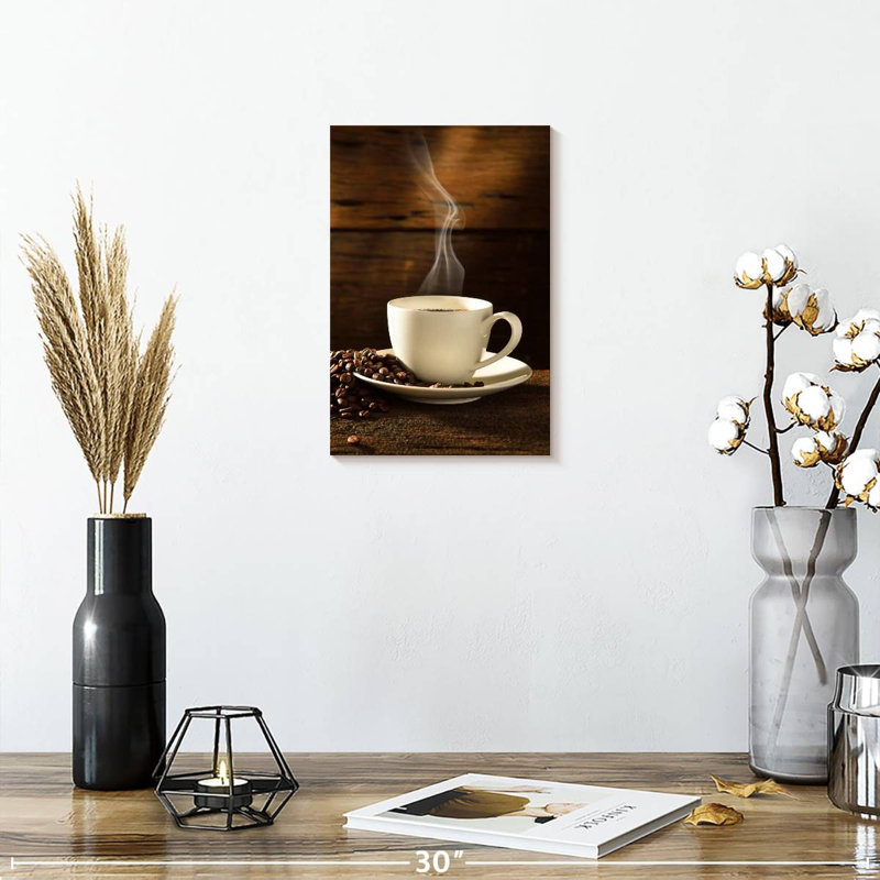 Café chaud Yarlin, H 12 po x l 8 po