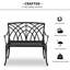 Batholo Powder Coated Aluminum Outdoor Bench-592768507