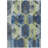 Machine Washable Indoor/Outdoor Cinead ACN1722 Navy Rug-104847047