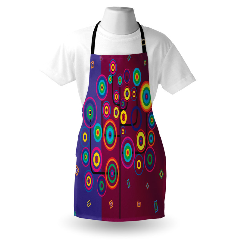 Geometric Bib Apron