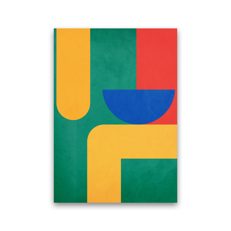 Abstract Pair Left Original A - Print, No Frame, 59cm H x 42cm W x 1cm D