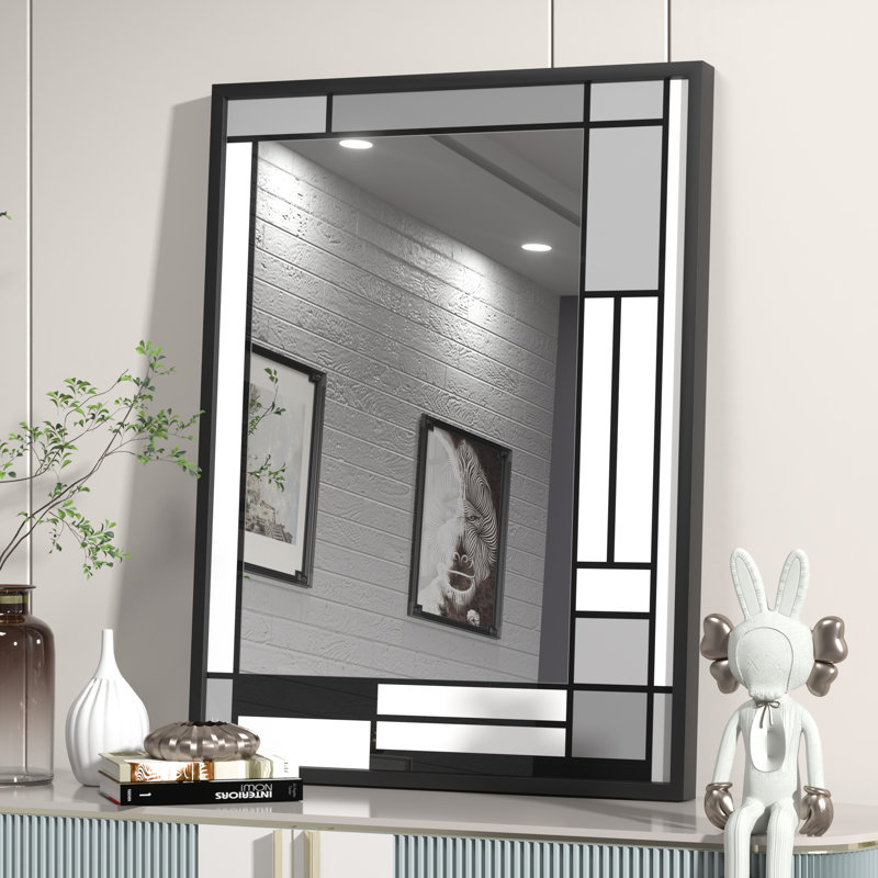 Romilly Metal Mirror, Plain, 32" x 24"
