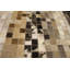 Performance Leather Geometric Indoor Rug
