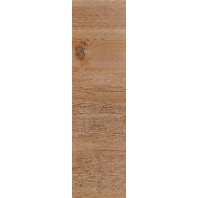 Yorkshire Yorktown avec plaque arrière, H 22 po x l 6 po x P 10 po, Cèdre rouge, Sciage brut