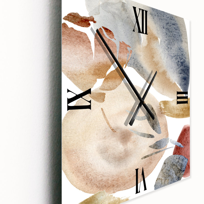 Horloge murale pastel Spots, Très grand