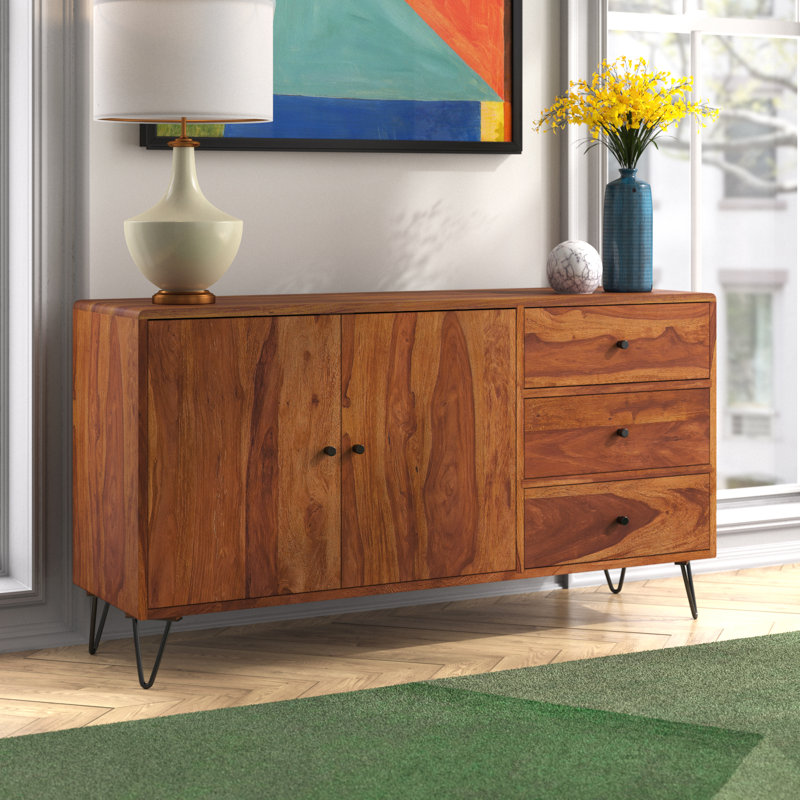 Nagata 145cm Solid Wood Sideboard
