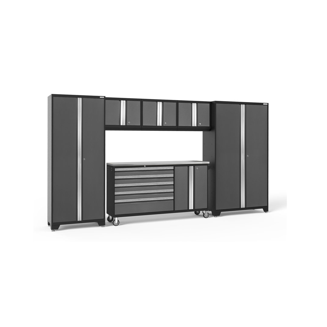 Bold Series 6 Piece Storage Cabinet Set NewAge Products 