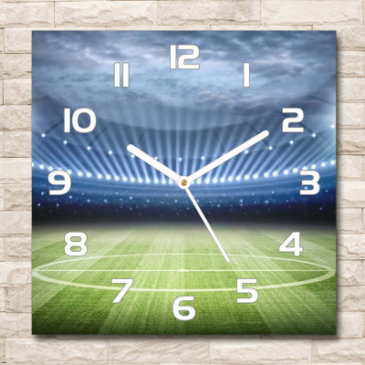 Harley-Ray Glass Wall Clock