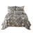 Donna Sharp Smoky Mountain Ragged Pieced Cotton Patchwork Throw Pillow
