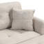 Canapé modulaire en U de 121 po avec repose-pieds et coussins décoratifs en forme de U-1258955905