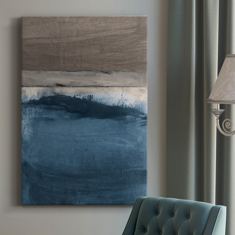 Midnight Sky - Impression sur toile tendue, H 60 po x l 40 po x P 1,5 po