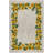 Premium Machine Washable Dream Shag ADS172 Sunflower Border Rug-335791552