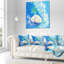 Grande aquarelle méduse - coussin imprimé animal-29516904-29516907