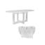 Table ovale 72 po