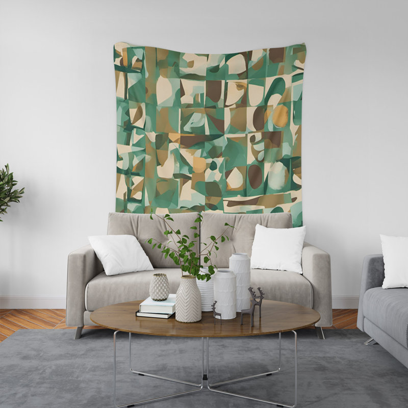 Tapisserie murale, H 80 po x l 68 po