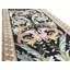 Hand-Knotted High-Quality Brown and Gold Runner