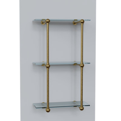 Siss 15.313'' W Metal Shelving Unit