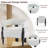 Barrel Upholstered Armchair-428562013