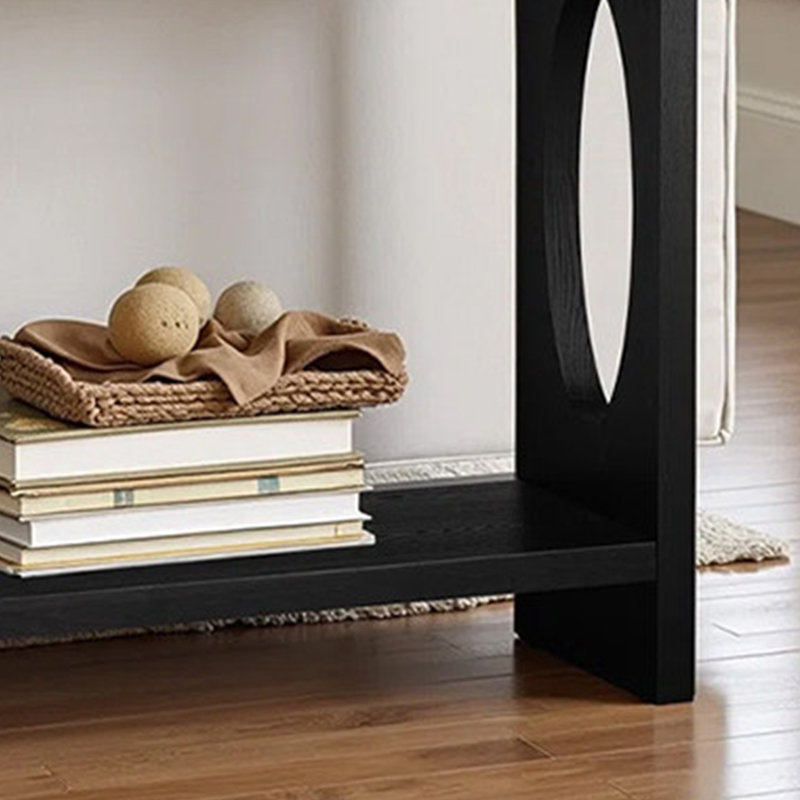 Table d'entrée Nordic, Black