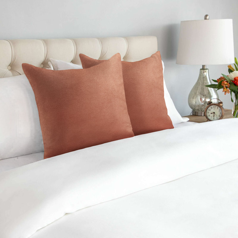 Nalaiyah Square Cushion, Orange