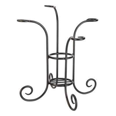 Tabletop Wine Bottle Rack in Black