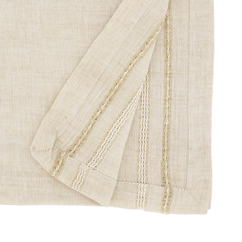 Leno Dining Linens, Blue Gray