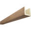 Poutre de plafond à 3 côtés en faux bois Endurathane sablé (poutre en U)-105465385-96427008-105465381