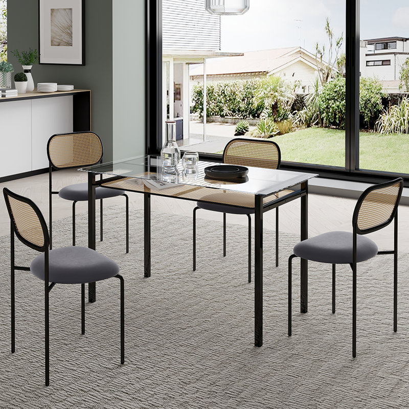 Akwete 4 - Person Dining Set