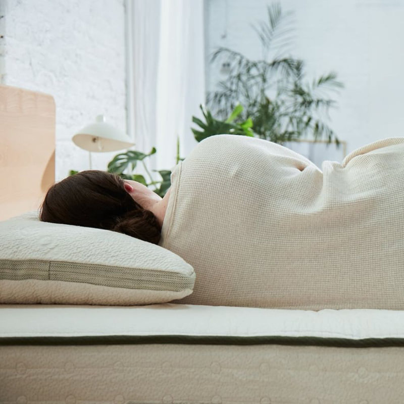 Avocado Green Pillow, Standard