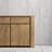 Dawsonville 75 " W Teak Solid Wood Sideboard-1193952242