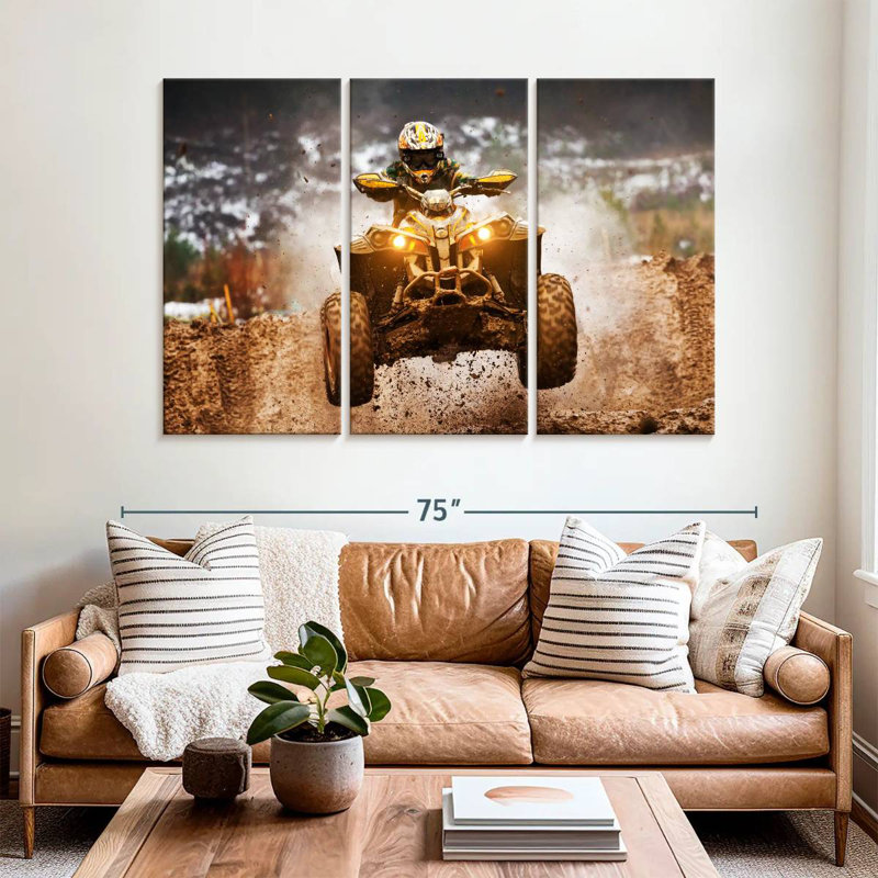 Sireci Extreme ATV, 42" H x 65" W