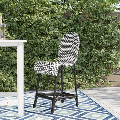 Wilkens Patio Bar Stool by Bay Isle Home