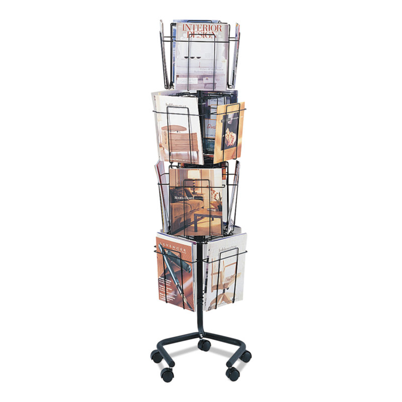Rotating Magazine Rack